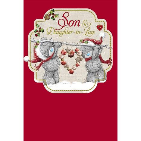 Son & Daughter-in-Law Me to You Bear Christmas Card £3.59